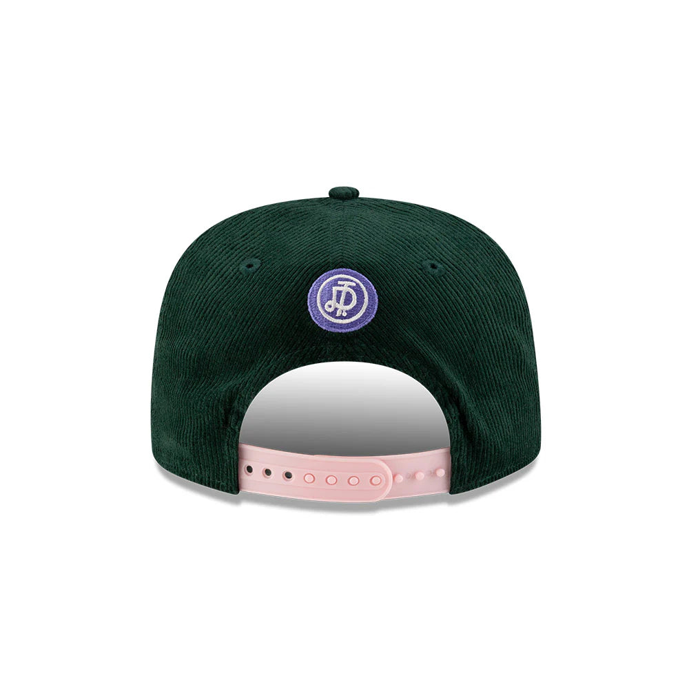 Tony Delfino X New Era Corduroy Golfer Snapback Verde