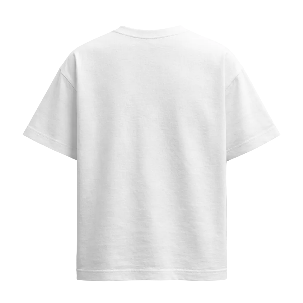 White Plane Tee Boxy Fit