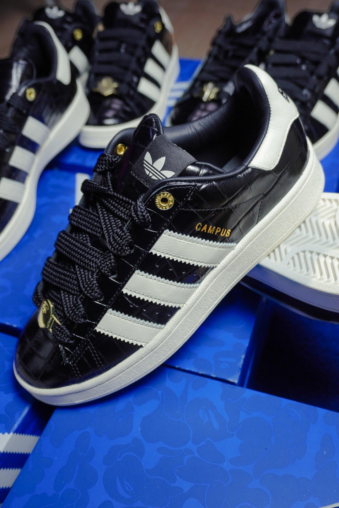 Adidas Campus 00s x BAPE "World Cup Pack"