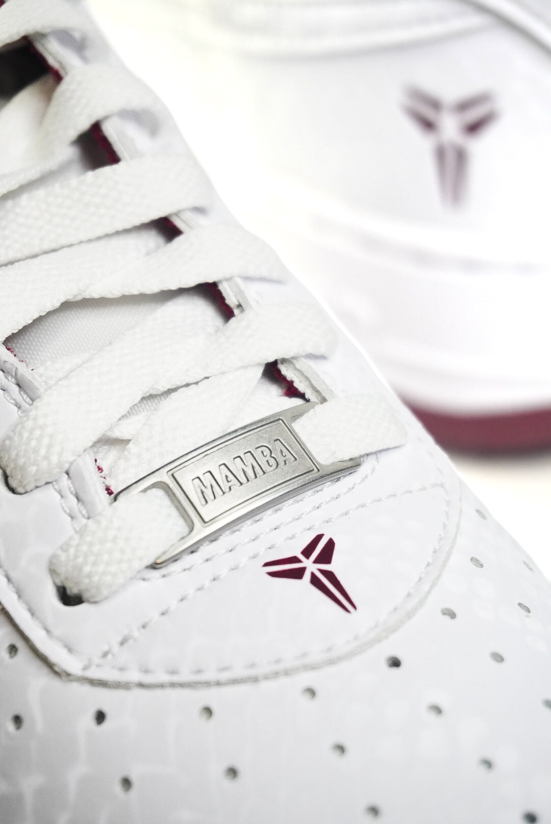 AF1 x Kobe Bryant White Team Red