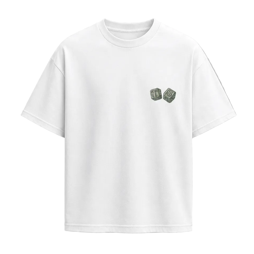 “One Vision” White Graphic Tee