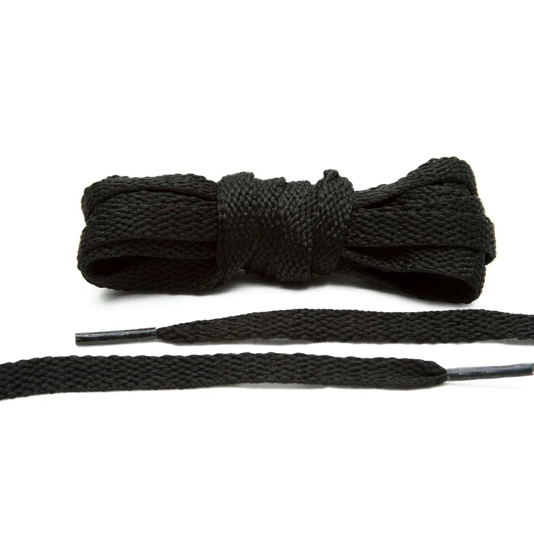 Black Flat Shoe Laces