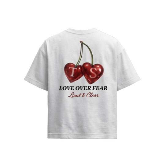 "LOVE OVER FEAR" Graphic Tee