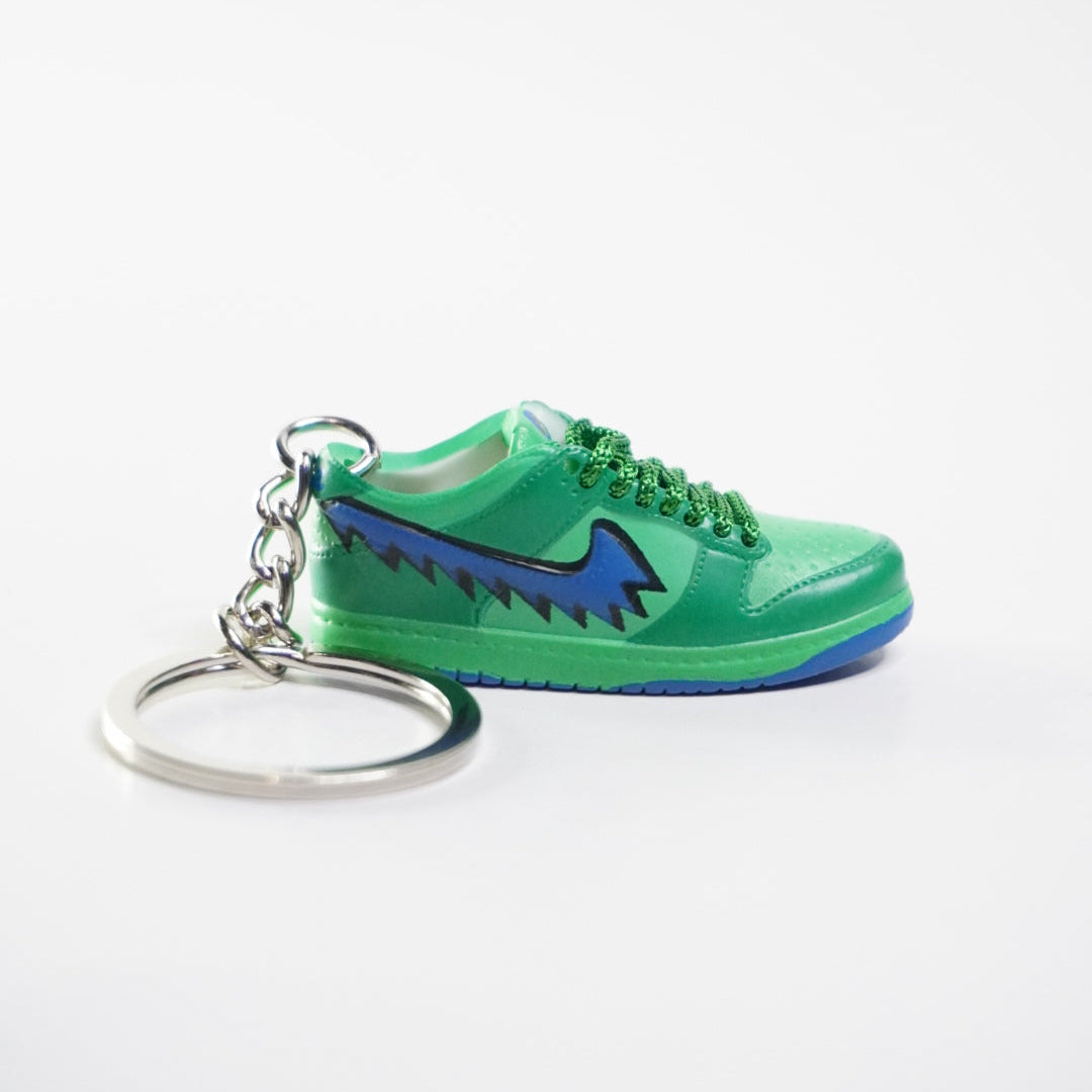 Llavero Dunk Low Grateful Bear Green