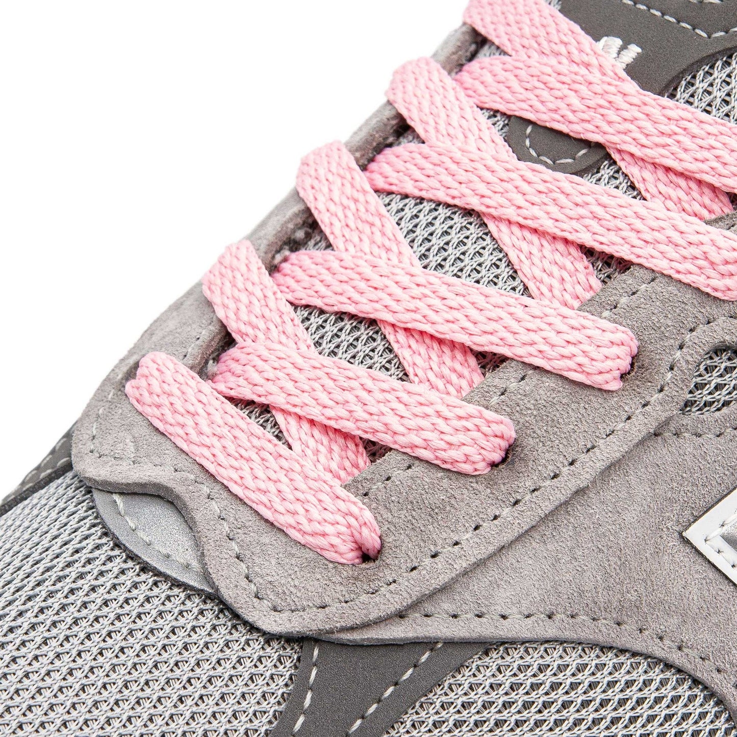 Pink Flat Shoe Laces