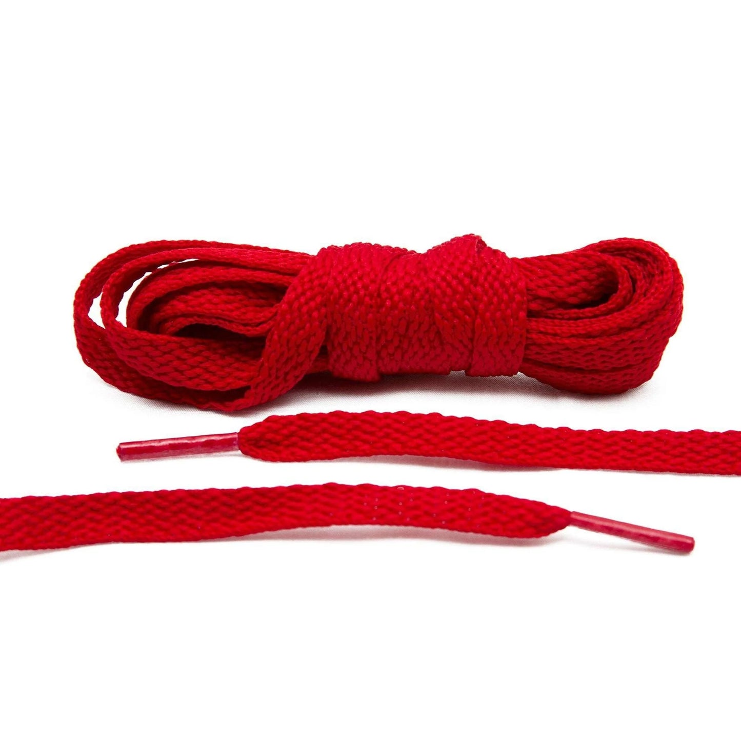 Red Flat Shoe Laces