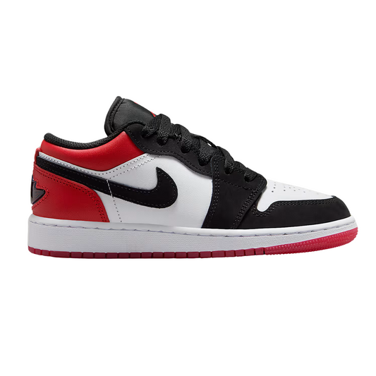 Jordan 1 Low SE Black Toe Youth