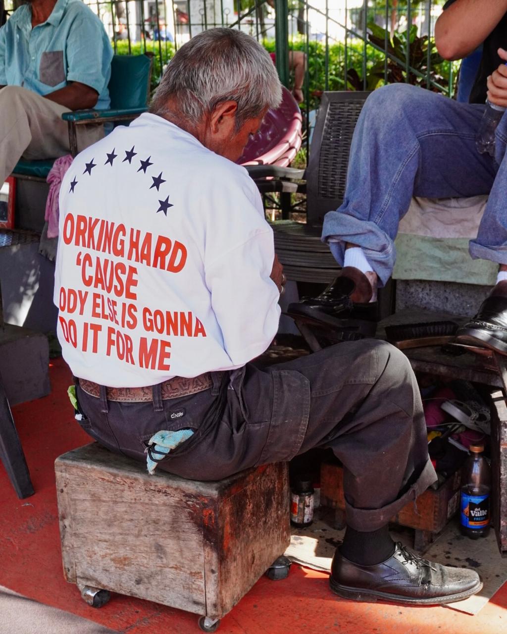 "Working Hard" Tee